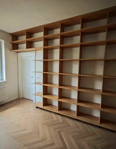 Moderní designová knihovna na míru